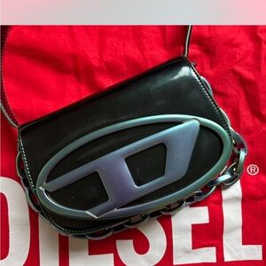 Diesel Crossbody Bag in Dark Green